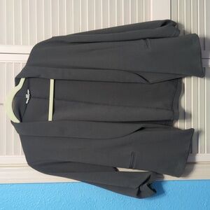 Maurices Light Gray Open Front Blazer Size XL